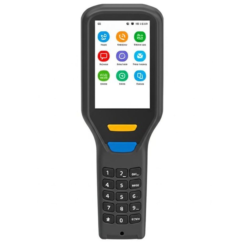 Android 9 Operating System 2D Image Barcode Scanner with Flash LED Camera